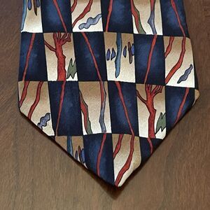 Vintage J. Garcia California Mission Collection Nine 100% Silk Made In Usa